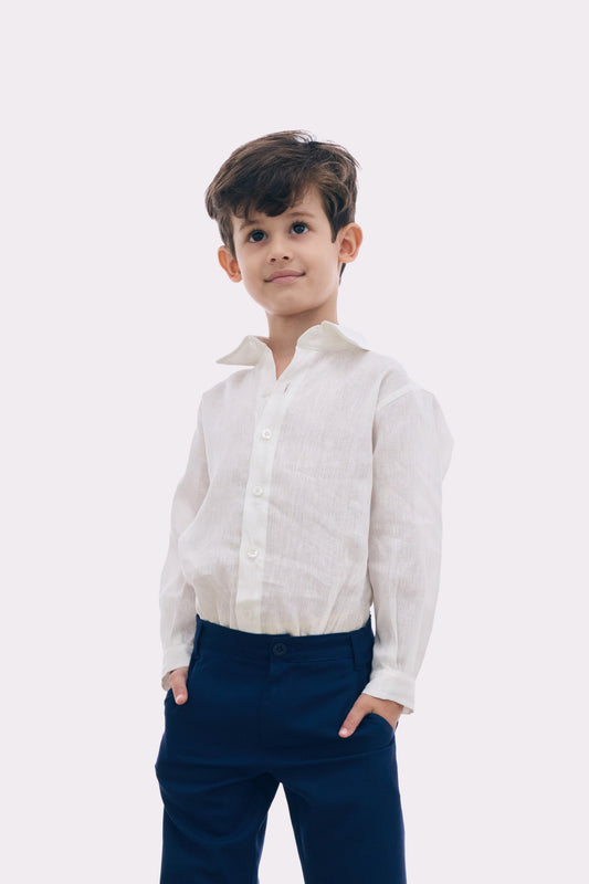 CAMISA LINHO INFANTIL 1981